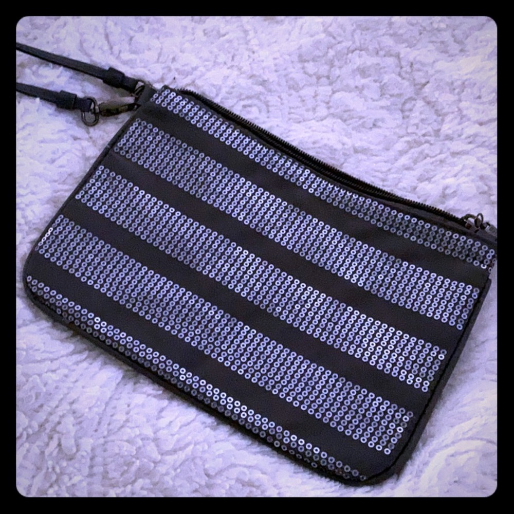 Sequined Makeup Up Bag